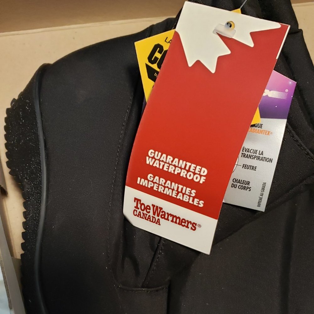 Made in Canada Toe Warmers Black Women's Boots